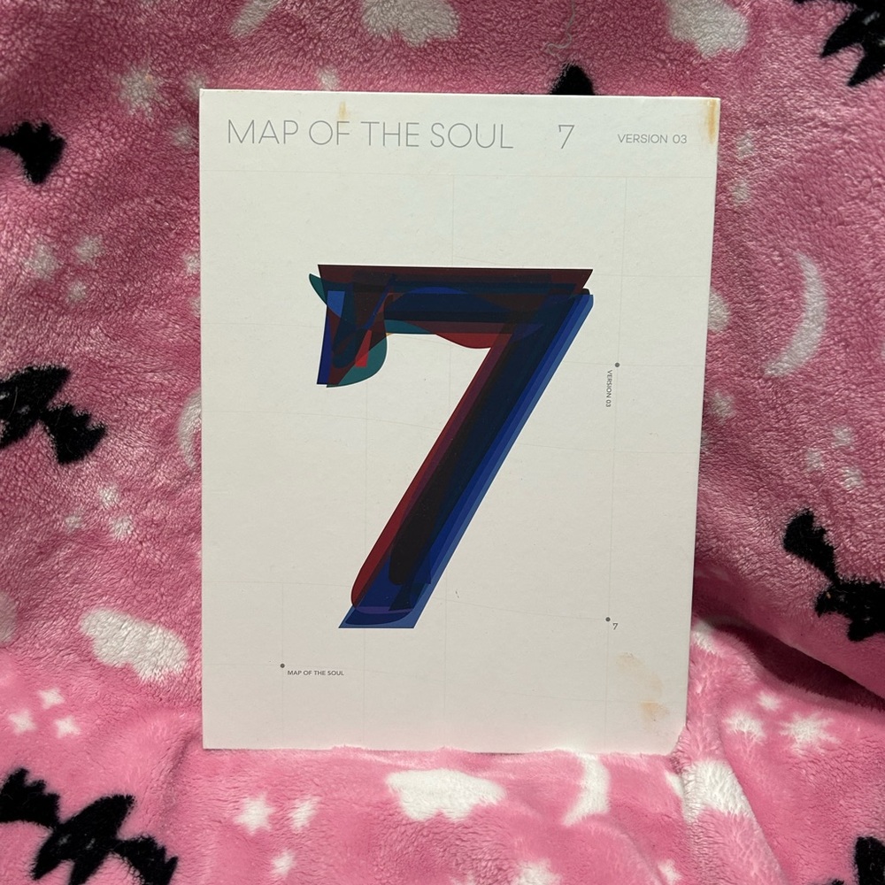 BTS - Map of the Soul 7 Album - WITH STICKERS AND POSTER